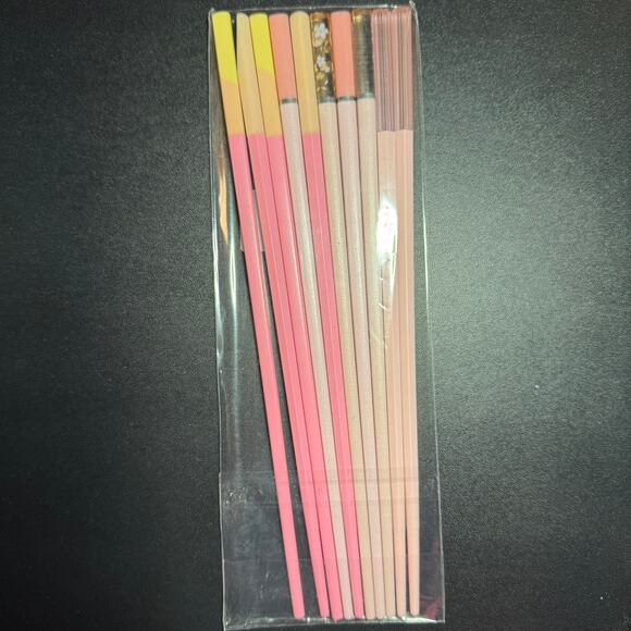 Chopsticks Reusable Dishwasher Safe, 5 Pairs 9.5 Inches Pink + Light Blue - Picture 11 of 12